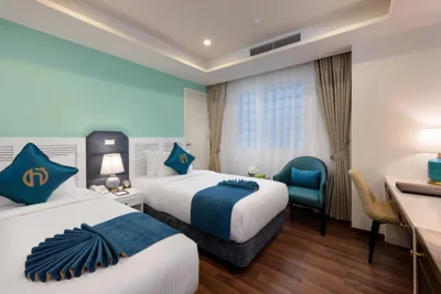 Habitación comunicada Deluxe — Minasi HanoiOi Lakeside Hotel